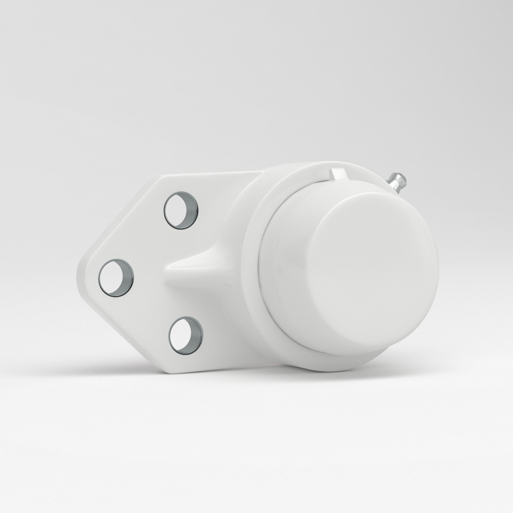 3 bolt one side flange FBPL ball bearing unit