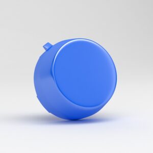 Closed blue cover for stainless bearing unit