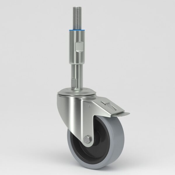 Grey-industrial-castors-in-hygienic-design-10