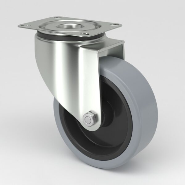 Grey-industrial-castors-in-hygienic-design-3