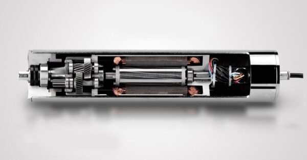 IP67 Waterproof drum motor in compact design and easy installation