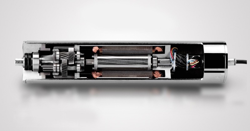 IP67 waterproof stainless steel drum motors