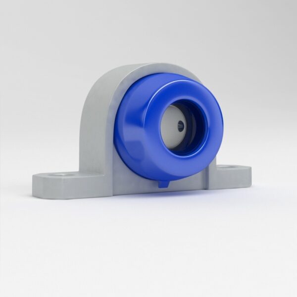 Mini-pillow-block-units-in-stainless-steel-with-blue-open-cup-and-blue-sealing