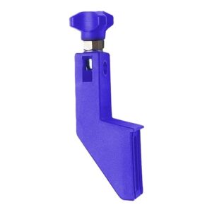 PSG150 Side guide bracket in reinforced polyamide small blue