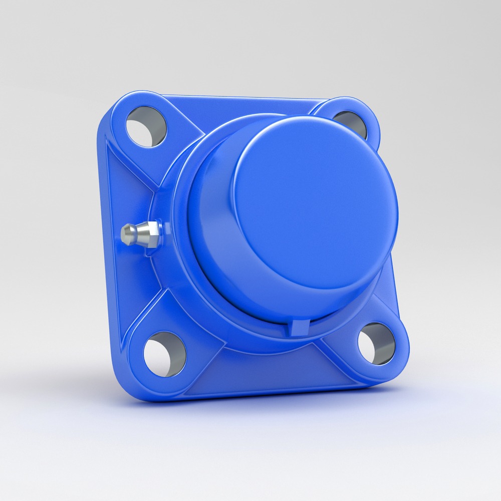 Square 4 bolt flange FPL ball bearing unit