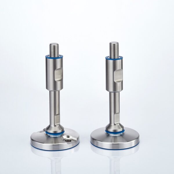 EHEDG Stainless feet in sealed hygienic design SHSF