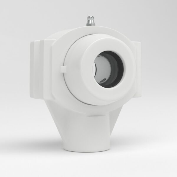 White Take-up TPL ball bearing unit with open cover