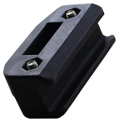 Single clamp long for conical side guide rails