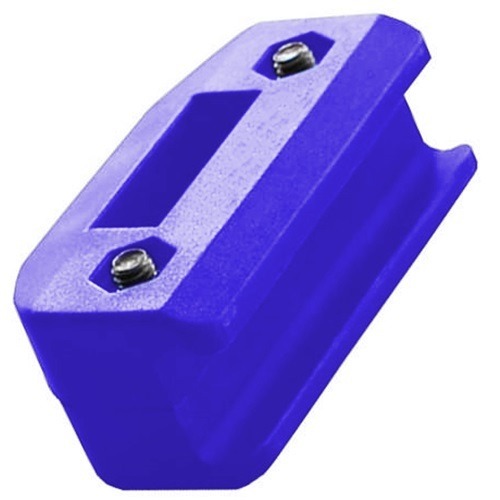 Single clamp long for conical side guide rails