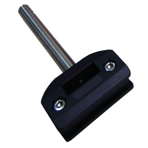 Single clamp long for conical side guide rails
