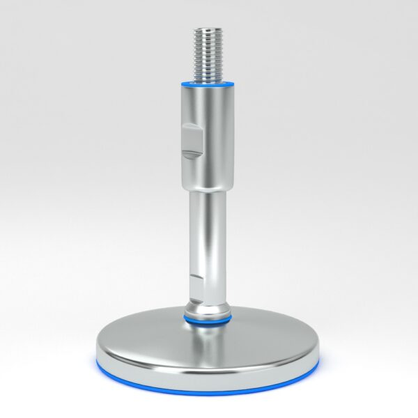 EHEDG Articulated stainless steel machine levelling feet in hygienic design