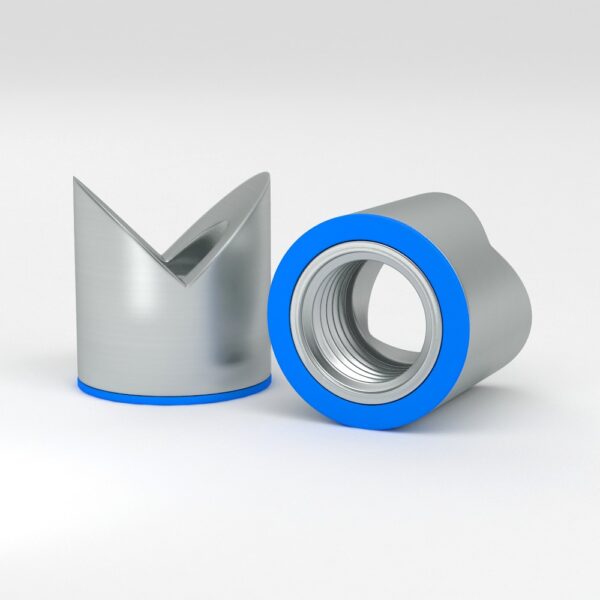 EHEDG Hygienic 3A corner nut in stainless steel