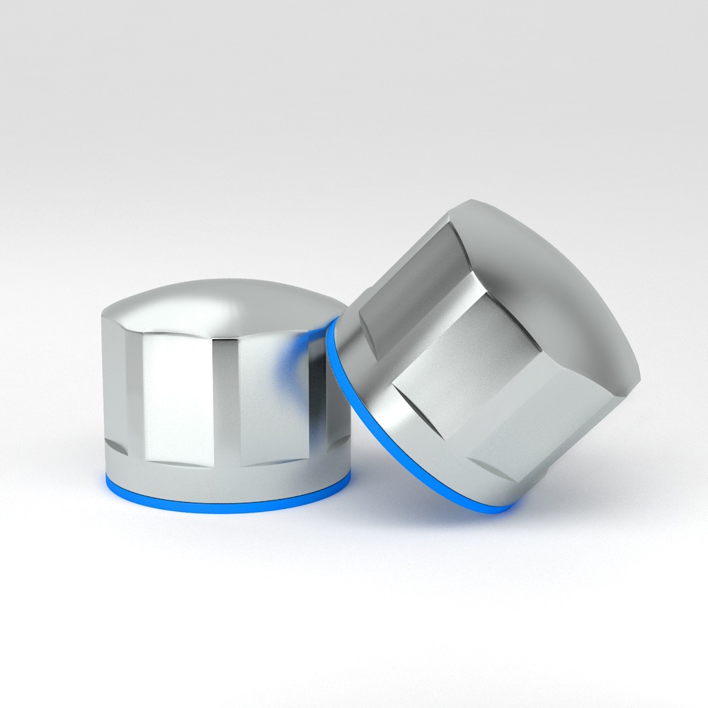 EHEDG Hygienic nut in stainless steel