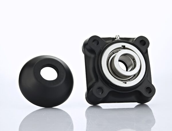 IP69K Certified Hygienic Bearing Units with open cover