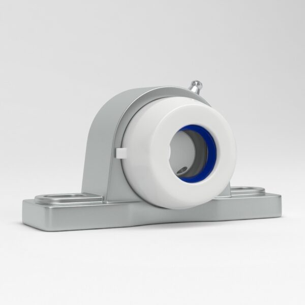 Pillow block Unit SP in stainless steel with cover