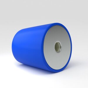 Rubber Buffers with Stainless Steel Internal Threads