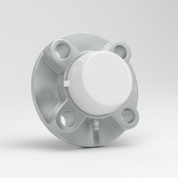 4 hole cartridge flange unit SFC in steel with cover
