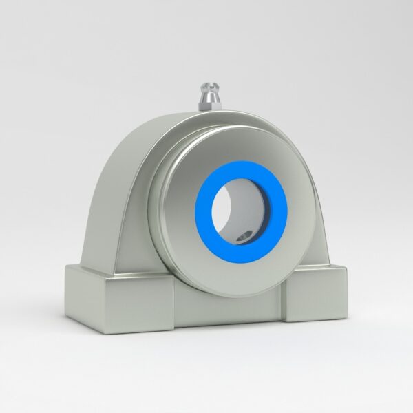 Tapped base pillow block unit SPA in stainless steel with sealed cover