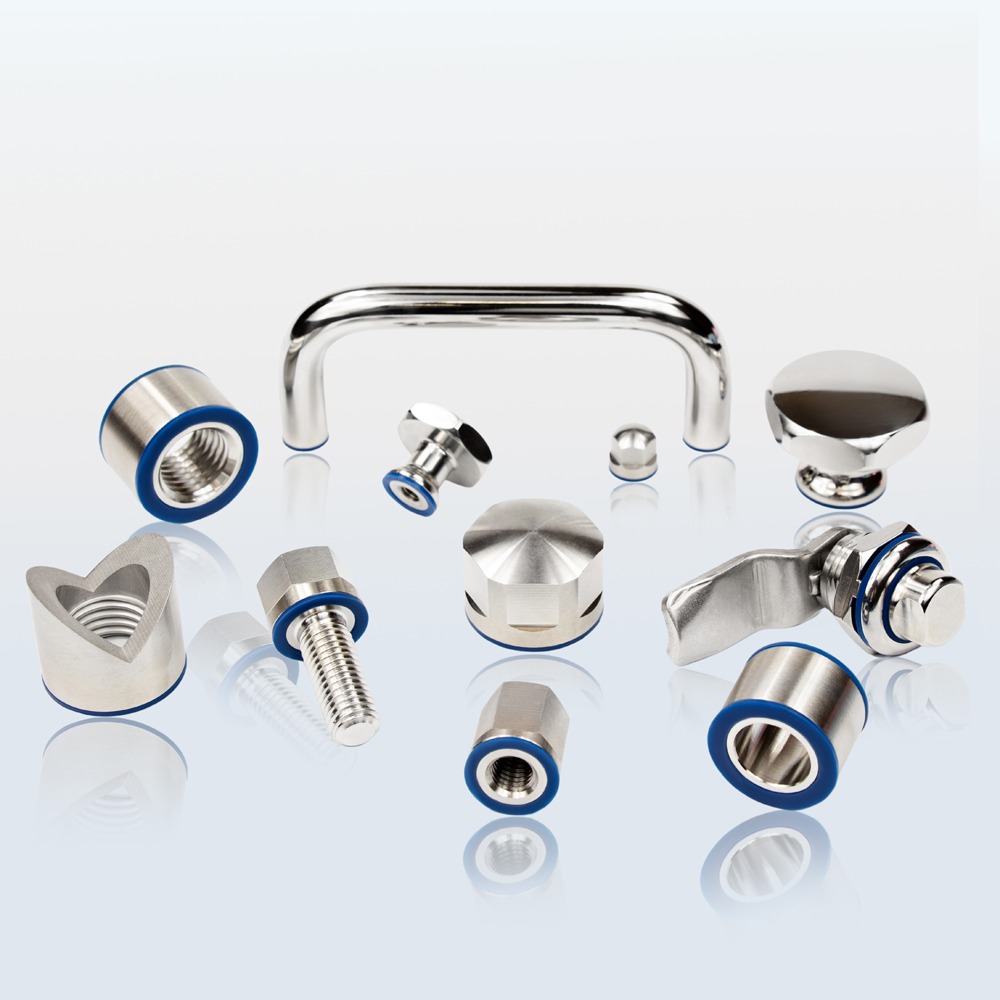 EHEDG certified 3A SSI standard sanitary conveyor parts in stainless steel